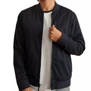 Marine Layer Rossland Dry Wax Regular Fit Bomber Jacket